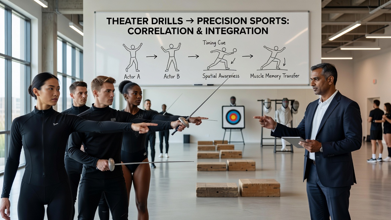 Olympic precision sport competitors applying mental rehearsal methods during competition preparation